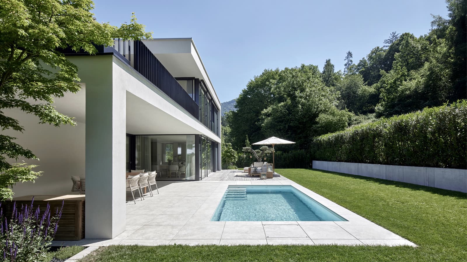 Hero Gahleitner Architekten Einfamilienhaus R Bregenz Pool