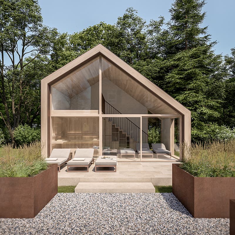 Teaser Gartensauna Gahleitner Architekten