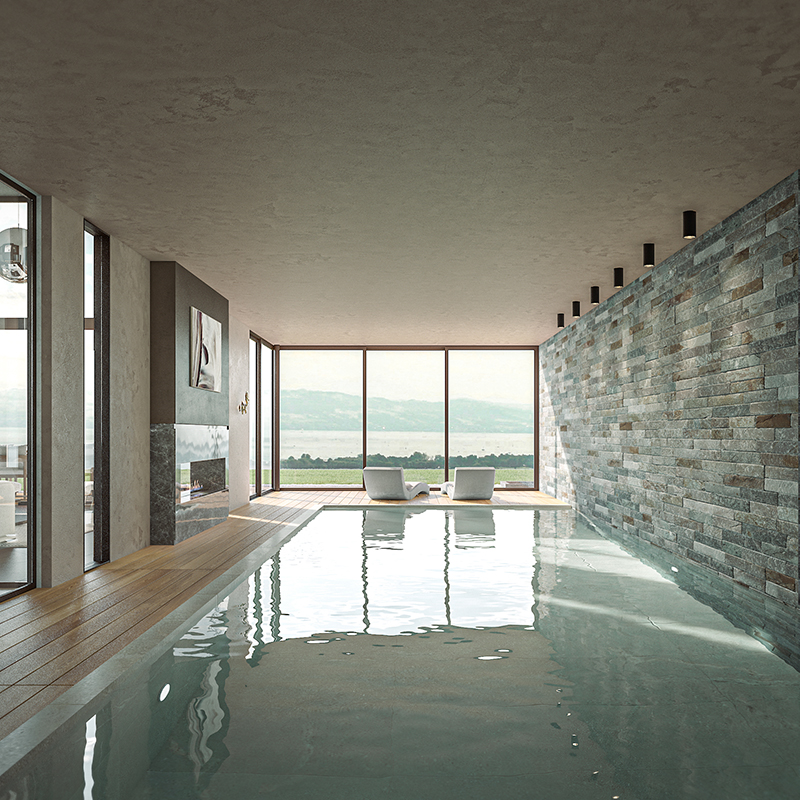 Teaser Neubau Villa Pool Hang Gahleitner Architekten