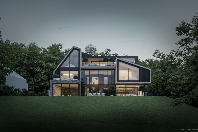 04 Neubau Villa Pool Hang Gahleitner Architekten