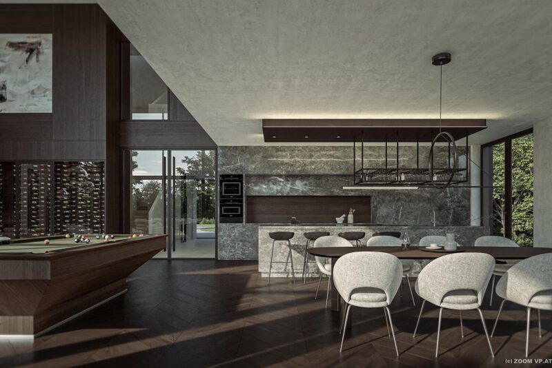 05 Neubau Villa Pool Hang Gahleitner Architekten