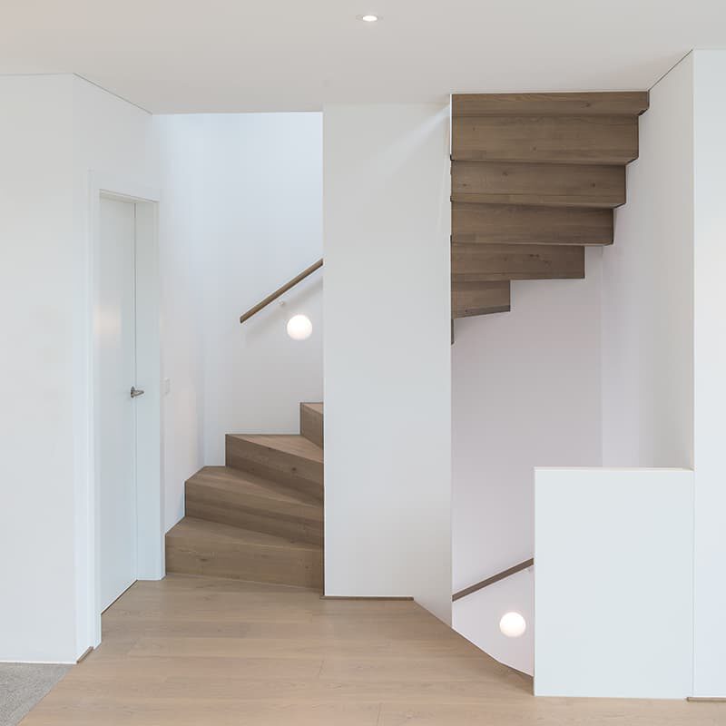 W Bild 04 800 800 Gahleitner Architekten Stiegenhaus Stadthaus Bregenz