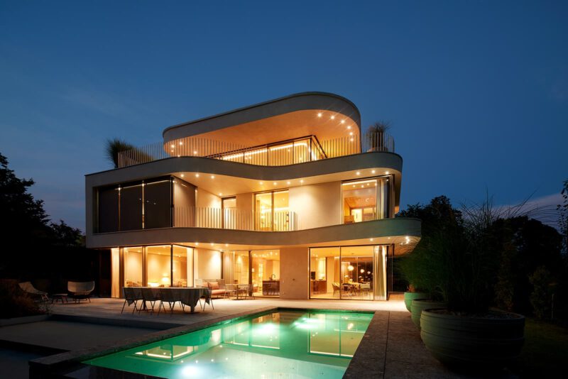 W Bild 11 Gahleitner Villa Bodensee Modern Architektur Organisch