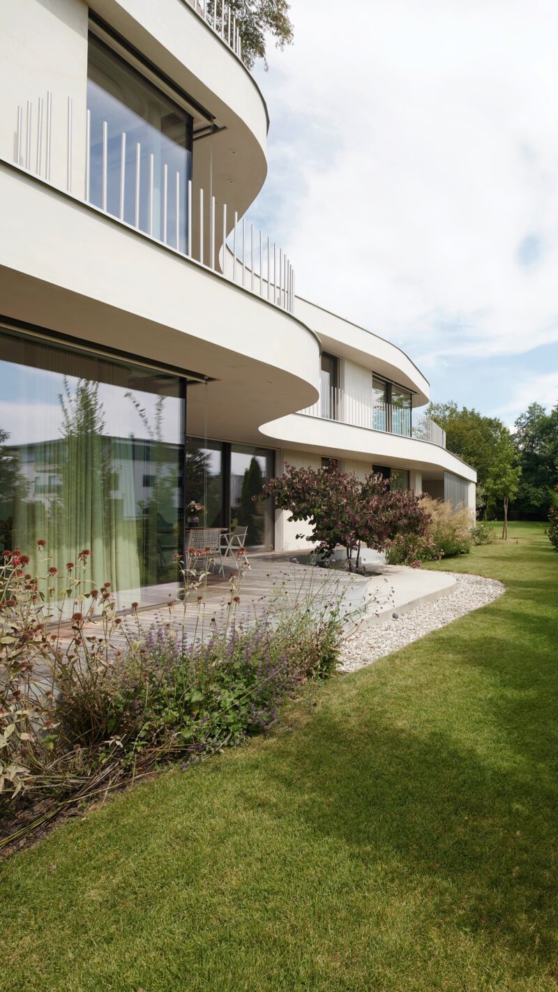 W Bild B800 B Villa Bodensee Modern Architektur Organisch
